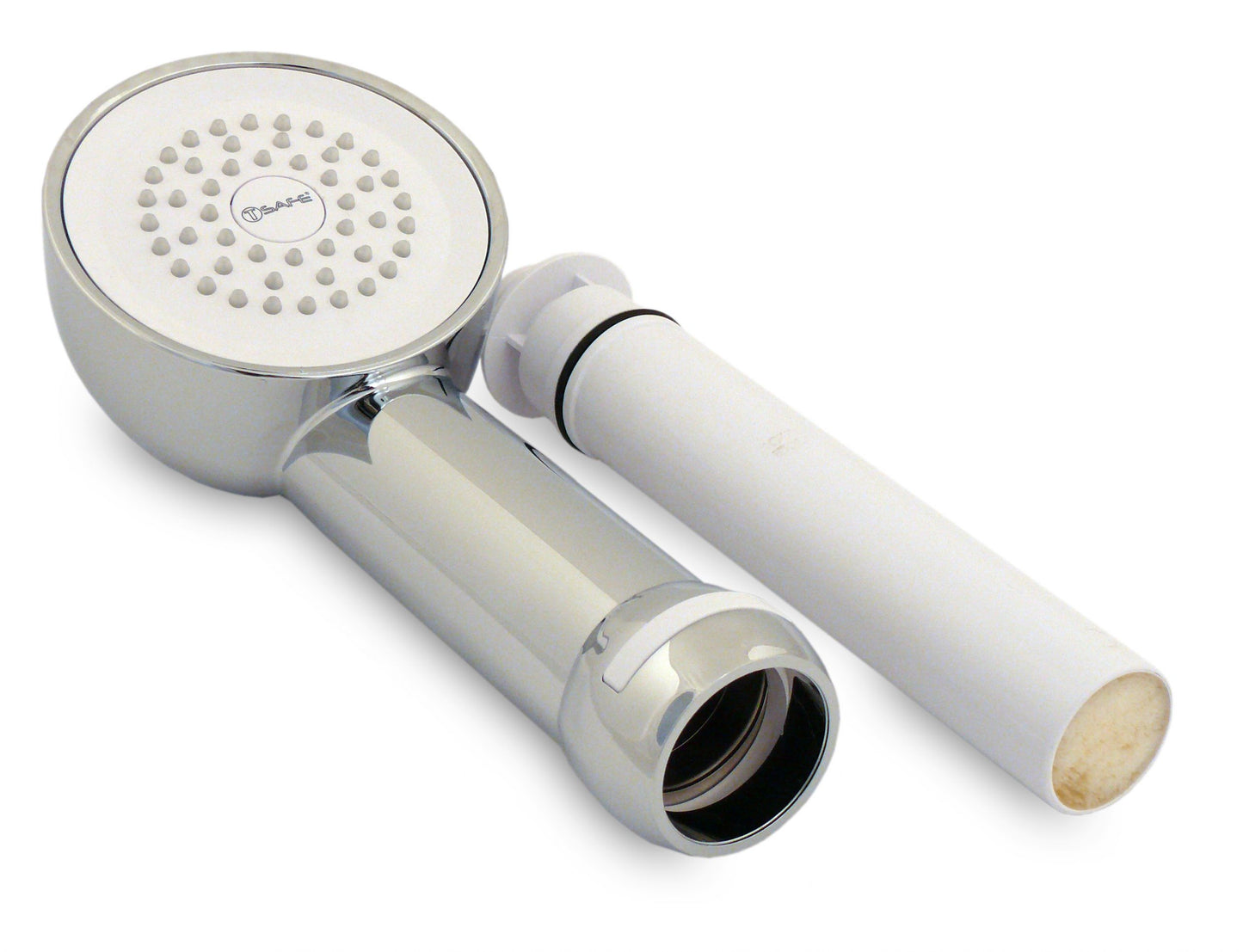 T-Safe Handdouche Chroom met legionella filter