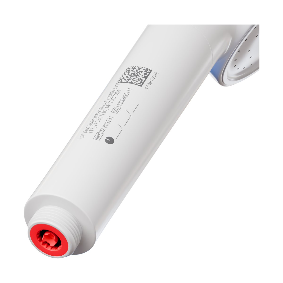 T-Safe Medical legionellafilter handdouche voor medische sector